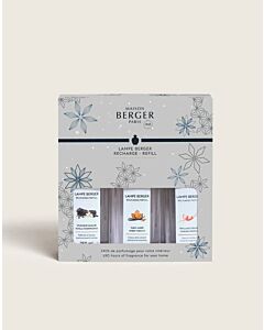 Maison Berger Triopack Rosalie Lamp Berger Refills 250ml
